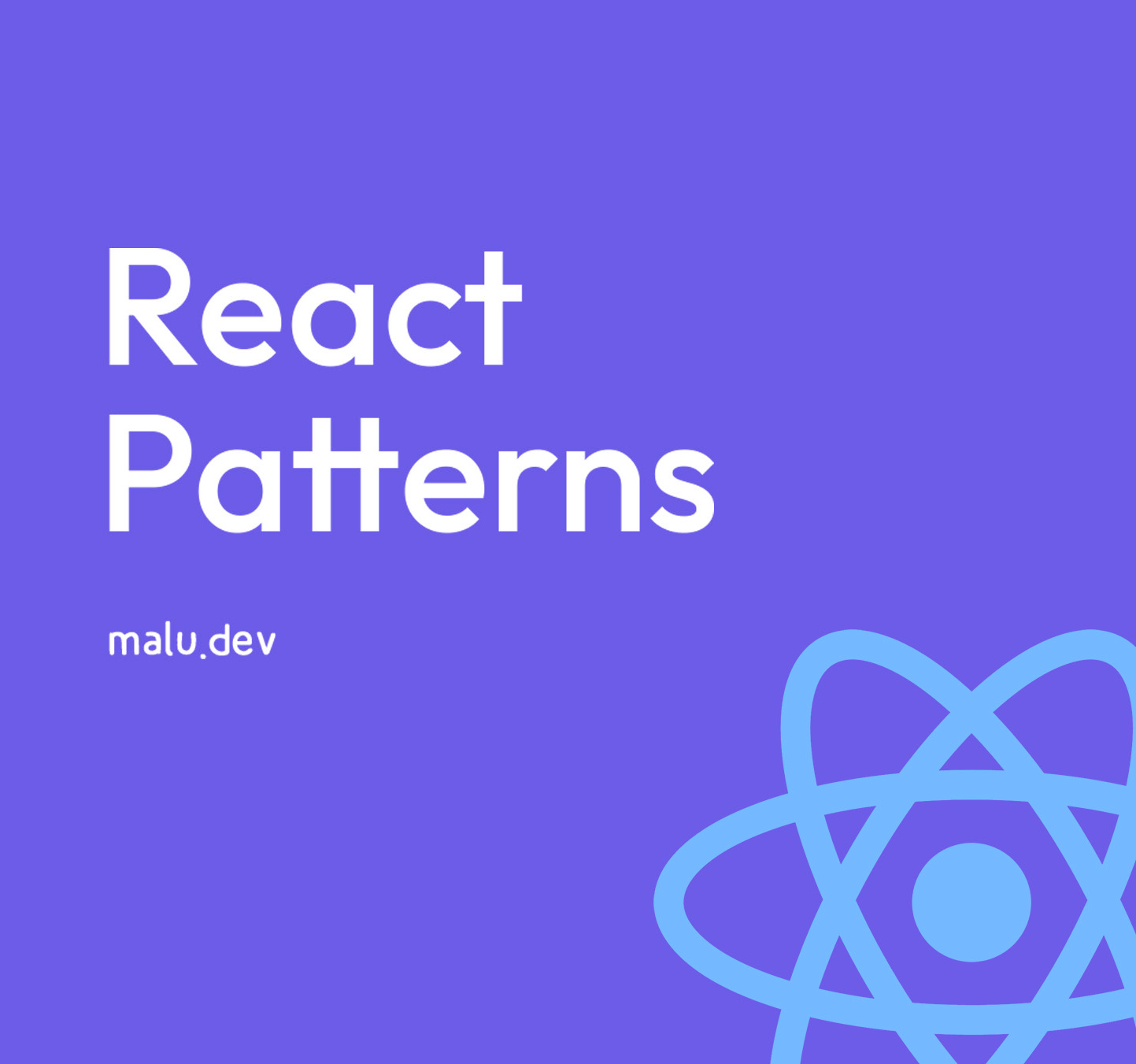 Patterns for React Projects